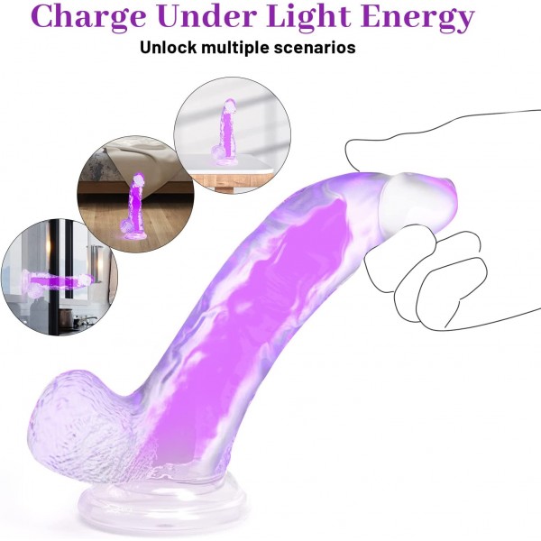 Realistic Dildo Silicone Dildo Huge Dildo with Strong Suction Cup