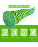 Wildolo 9.40" Glow-in-The-Dark Flexible Fantasy Dildo with Suction Cup