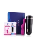 App-Interactive Masturbation Cup and Rechargeable Couples Rabbit Toys