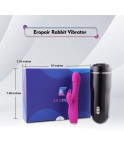 App-Interactive Masturbation Cup and Rechargeable Couples Rabbit Toys