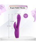 App-interaktywny wibrujący dildo i wibrator, Lesbian Pleasure Eropair 2-w-1