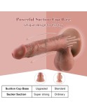 9.4 Inch Wildolo APP Remote Controlled Silicone Dildo with 10 Vibrating Modes