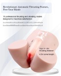 APP Intelligent Remote with 10 Thrusting & Vibrating Modes Male Masturbator Sex Toy