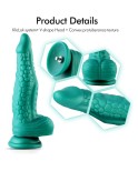 Hismith 9.85” Silicone Tapered Anal Dildo with KlicLok System