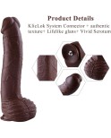 HisMith 12.4 ”Monster Dildo voor HisMith Premium Sex Machine met Kliclok System Connector