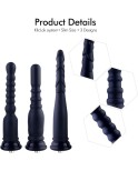 Hismith Silicone Anal Dildo 3PCS Kliclok Systemを使用した肛門開始キット