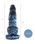 Hismith 8.86" Silicone Dildo Max Width 3" with KlicLok System