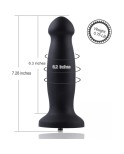 Hismith 7.28" Vibrating Silicone Butt Plug with KlicLok System for Hismith Premium Sex Machine