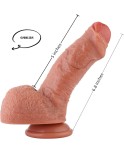 Hismith 6.8” Dual-Density Ultra Realistic Dildo Sex Toy with KlicLok System for Beginner Users