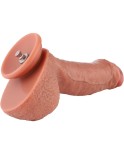 Hismith 6.8 ”Dual-densitet Ultra Realistic Dildo Sex Toy With Kliclok System för nybörjare användare