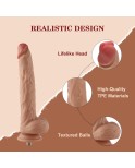 Schubs automatischer Dildo -Sex -Maschine -Sexspielzeug für Solo und Paare
