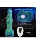 9.6'' App Vibrator Realistic Monster Color Silicone Dildo with Fantasy Strong Suction Cup