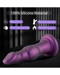 Silicone Dildo Premium Fantacy Dildo with Suction Cup Anal Use Dildo（7.25in）