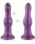 Silicone Dildo Premium Fantacy Dildo with Suction Cup Anal Use Dildo (7.25in)